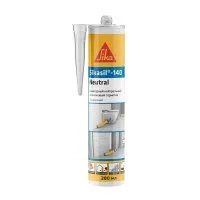Герметик силиконовый нейтральный Sika Neutral прозрачный 280 мл