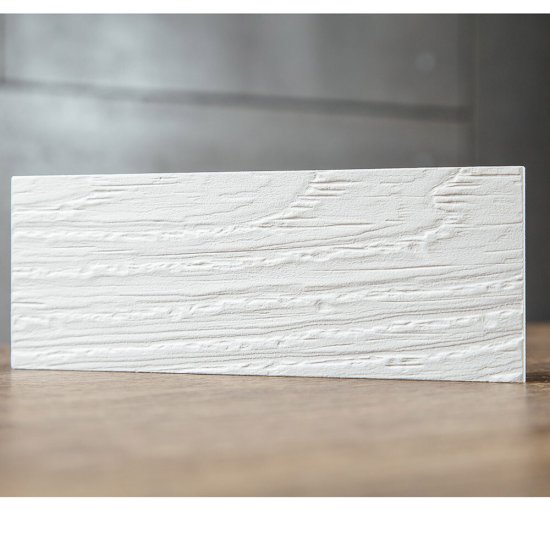 Сайдинг фиброцементный Fibra Plank 3000х200 мм белый классический