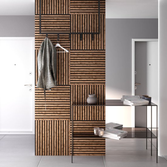 Панель акустическая 600х600х9 мм Stella пекан 0,36 кв.м