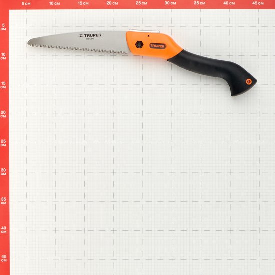 Пила садовая Truper (100197) складная обрезиненная рукоятка лезвие 180 мм 3D зуб