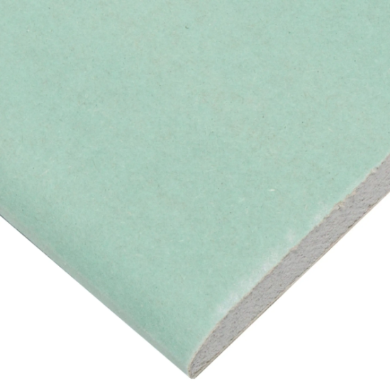 Гипсокартон влагостойкий ГКЛВ 12,5 мм 2500 х 1200 Knauf