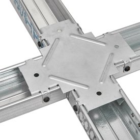 Соединитель профилей 60х27 одноуровневый (краб)