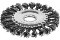 Щетка дисковая стальная для УШМ 125 мм КУРС