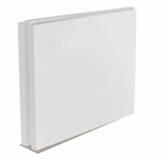 Пазогребневая плита (ПГП) Белая 667х500х80