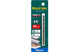 Сверло по металлу KRAFTOOL COBALT 4мм