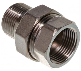 Американка Valtec 3/4 дюйма вн/р - н/р(Хром)