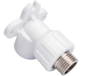 Настенный угол ПП 20 - 1/2 наруж. рез.