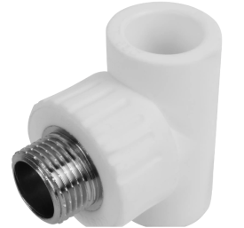 Тройник ПП переходной 20 - 1/2 наруж. рез.