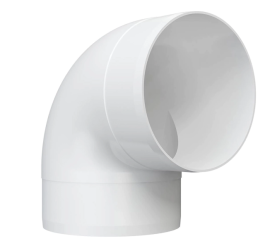 Отвод вентиляционный D 100х90