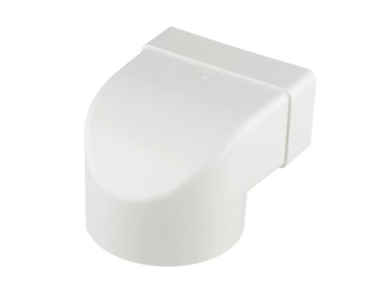 Переход вентиляционный угловой 110х55  D100