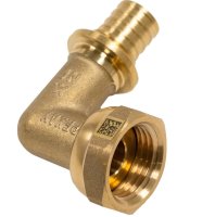 Угольник переходник Rehau RX с накидной гайкой 16 мм x 1/2