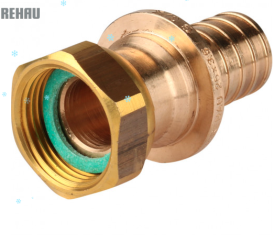 Переходник Rehau Rautitan RX с накидной гайкой 25-G 3/4