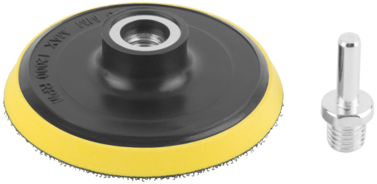 Тарелка опорная для Дрели и УШМ 100мм FIT