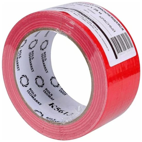 Скотч армированный Красный Energoflex 48мм х 25м