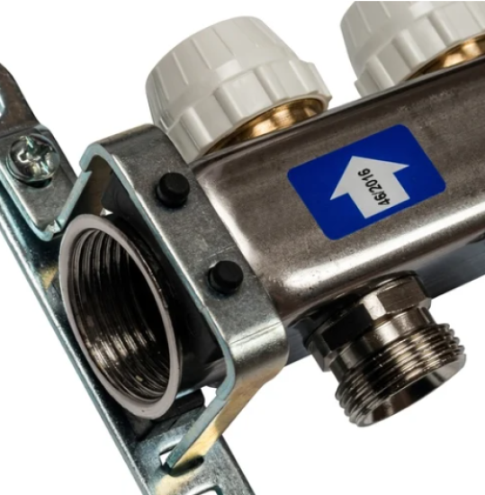 Коллекторная группа STOUT на 3 отвода (отопление)