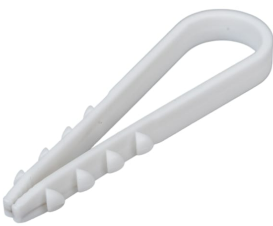 Дюбель-хомут FORTISFLEX нейлон ДХ 11-18 (б) 100 шт.