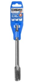 Зубило-штробер полукруглое для перфораторов SDS-Plus (22x200 мм) СИБИН