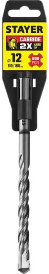 Бур 12x160 мм STAYER Professional SDS-plus
