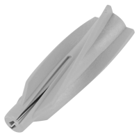 Дюбель винтовой нейлоновый для газоблока (Белый) 10х60 мм