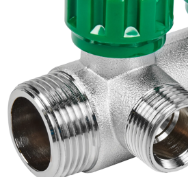 Коллектор Водоснабжения Ф 1 х 3/4 ПОД ЕВРОКОНУС, FAR регулирующие на 3 контура