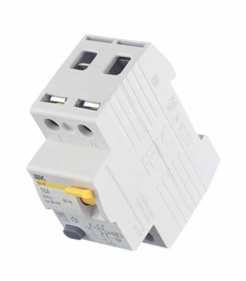 УЗО 2P 16А 30мА тип АС 4,5 кА IEK ВД1-63 Karat