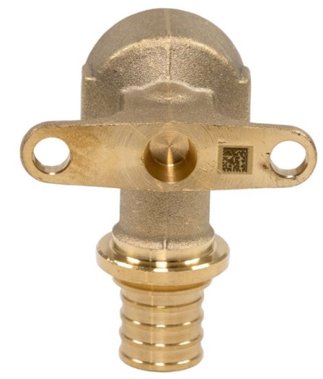 Настенный угольник Rehau Rautitan RX с вн./рез. с корот патрубком 20-Rp 1/2