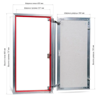Люк Практика АТР 40х80