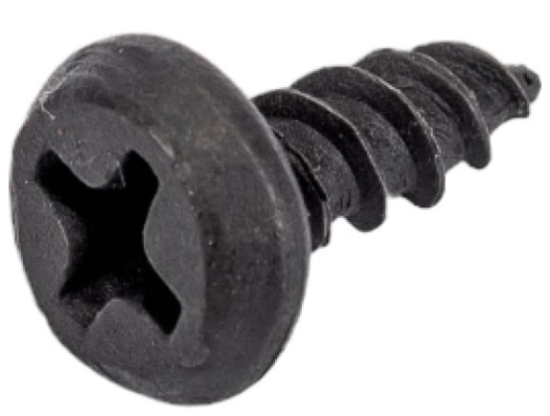 Саморезы черные по металлу фосфатированные (клопы) 3.5ммх11мм