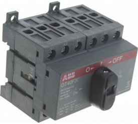 Реверсивный рубильник ABB OT40F3C 40A