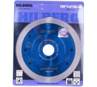 Диск алмазный отрезной Турбо Ультратонкий Х-тип (125х22.23 мм) Hilberg