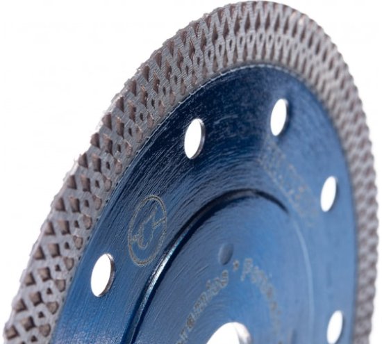 Диск алмазный отрезной Турбо Ультратонкий Х-тип (125х22.23 мм) Hilberg