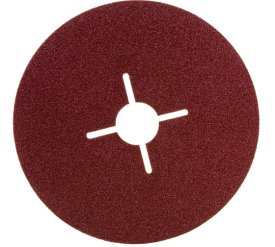 Круг шлифовальный ПРОФИ фибровый (5 шт; 125х22 мм; P80) для УШМ ЗУБР