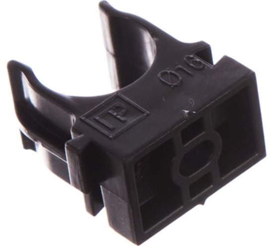 Держатель-клипса для монтажного пистолета, д.16мм Черная