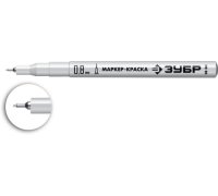 Экстра маркер-краска ЗУБР Профессионал МК-80 0,8 мм белый