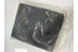 Чёрная пленка укрывная 100 мкм 10 м