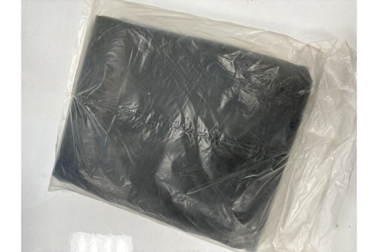 Чёрная пленка укрывная 100 мкм 10 м