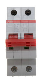 Рубильник ABB SD202/32 рычаг красный