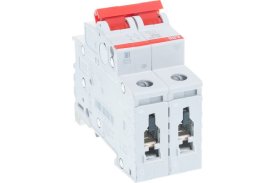 Рубильник ABB SD202/63 рычаг красный