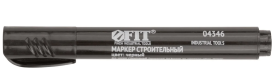 Строительный перманентный маркер FIT черный