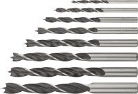 Сверла по дереву (8 шт; 3, 4, 5, 6, 7, 8, 9, 10 мм) FIT