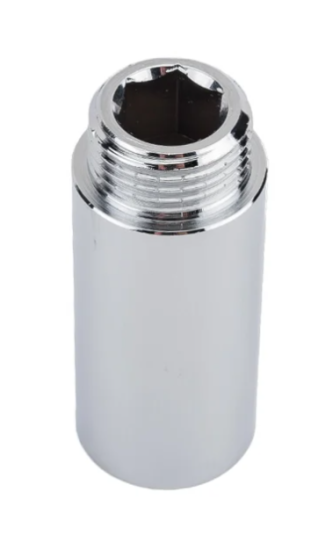 Удлинитель VALTEC 1/2 вн/нар х 60мм (хром)