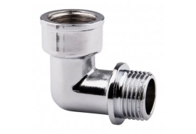 Уголок латунный 1/2 в/р - н/р(хром) TIM