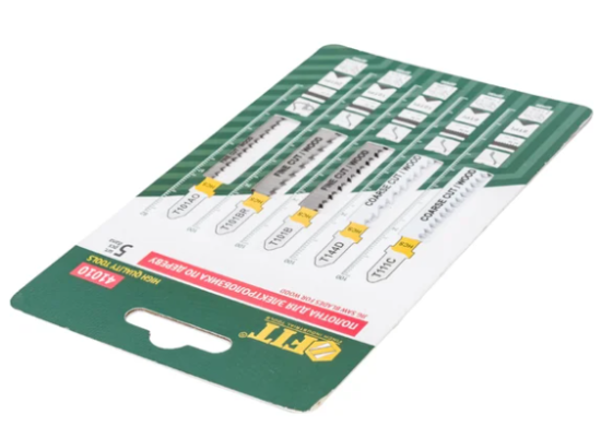 Набор полотен по дереву для электролобзика (5 шт.) FIT