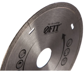 Диск алмазный отрезной (125 мм; 22.2 мм) Fit по керамограниту