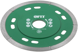 Диск алмазный отрезной 125х1,1х8,0х22,2 мм Fit по керамограниту