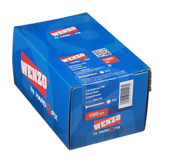 Саморезы ГМ 35x3,5 мм усиленные Hard-Fix (1000 шт.)