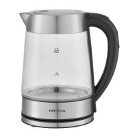 Электрический чайник Krona Digitaler Glas Licht 1,7 л с регулировкой температуры хром