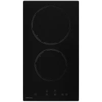 Варочная панель электрическая Krona Edel 30 BL TK 2 конфорки черная