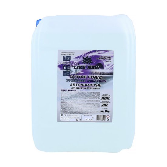 Автошампунь для бесконтактной мойки NIAGARA LIKE NEW ACTIVE FOAM HARD WATER