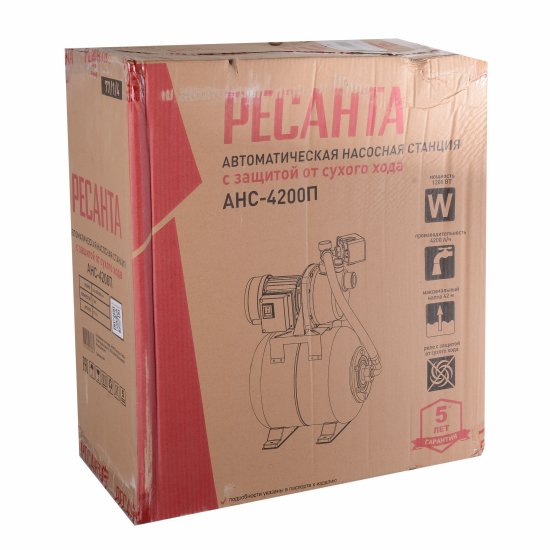 Насосная станция Ресанта АНС-4200П 70 л/мин (77/1/4)